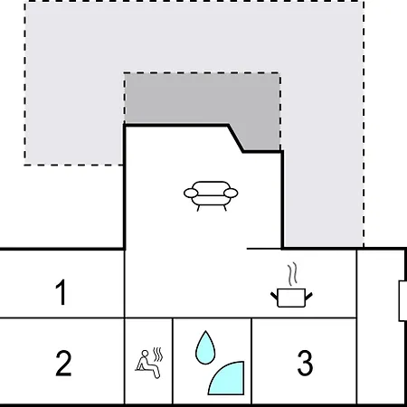 3 Bedroom In Holiday home